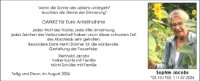 eine Anzeige